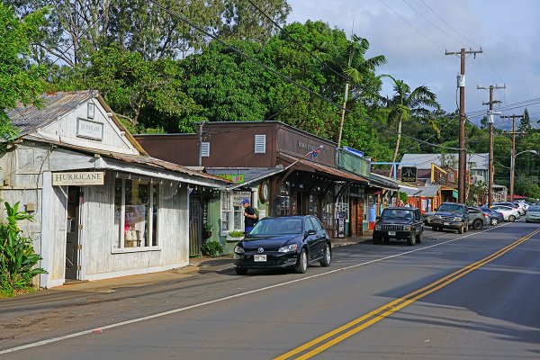 Makawao Town on Maui.