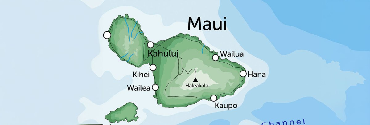 Maui Maps - Updated Maui Road & Travel Map