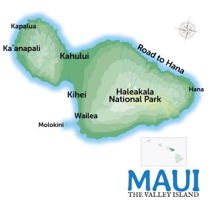 Maui Map