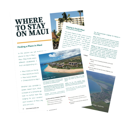 Where to Stay on Maui Guide Image