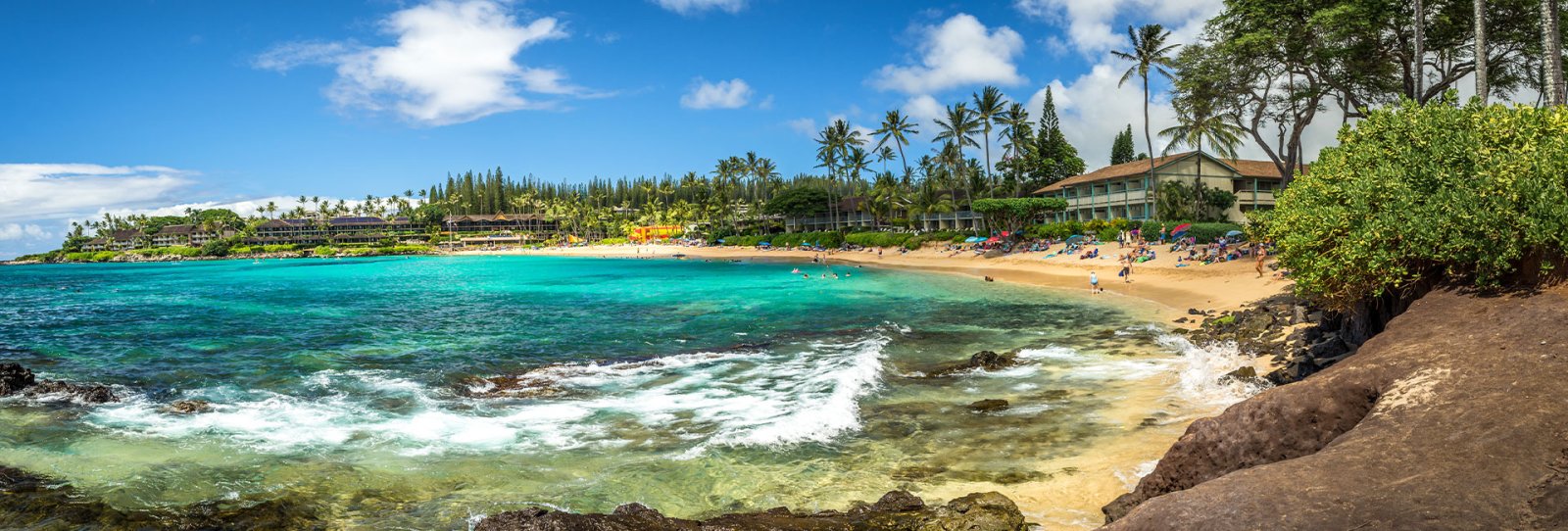 Napili Beach located in Northwest Maui