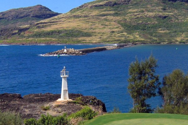 Nawiliwili Harbor on Kauai Tile Image