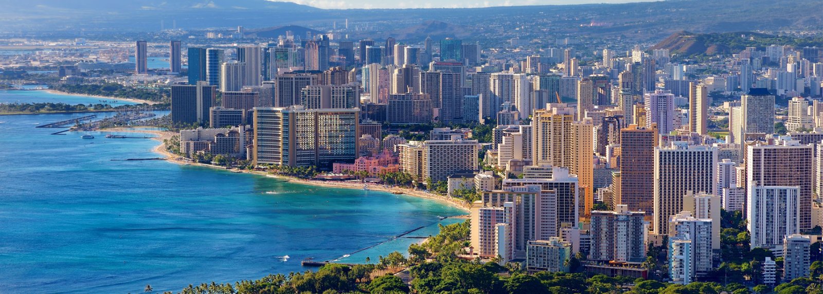 Waikiki & Honolulu offer a wide variety of accommodations.