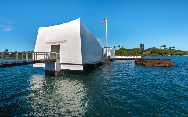 Pearl Harbor Memorial on Oahu