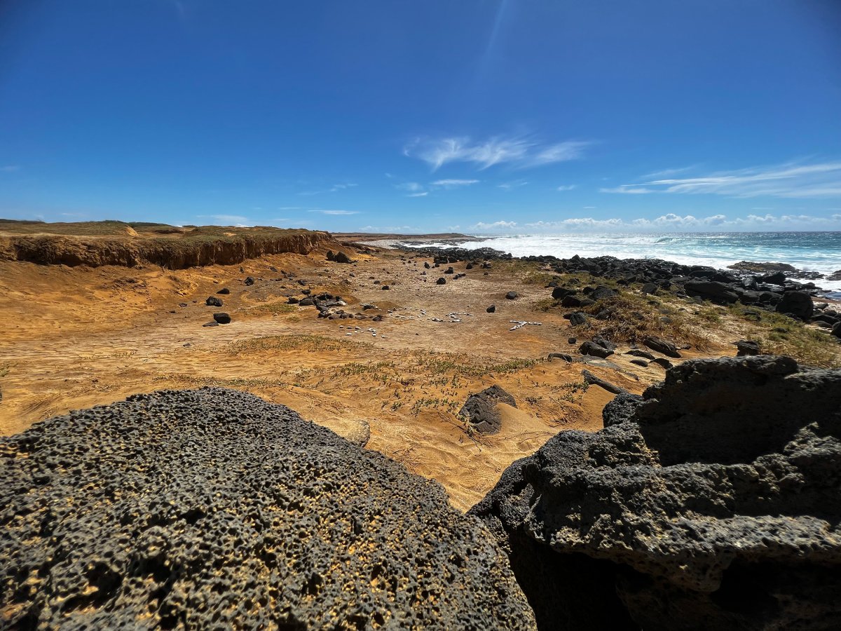 South Point at Ka Lae on a clear beautiful day is definitely something to see.
