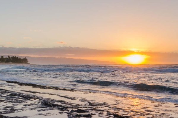 Sunset Beach Tile Image