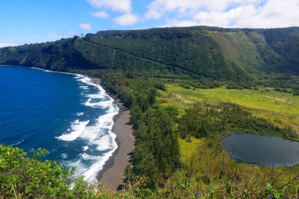 View from Z-Trail on Muliwai Trail
