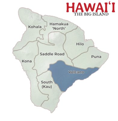 Volcano Region Big Island