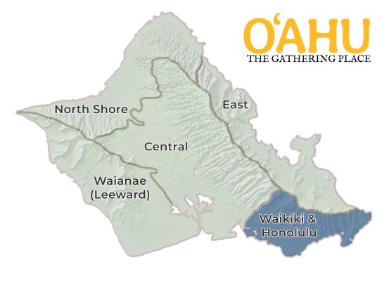 Waikiki and Honolulu Region