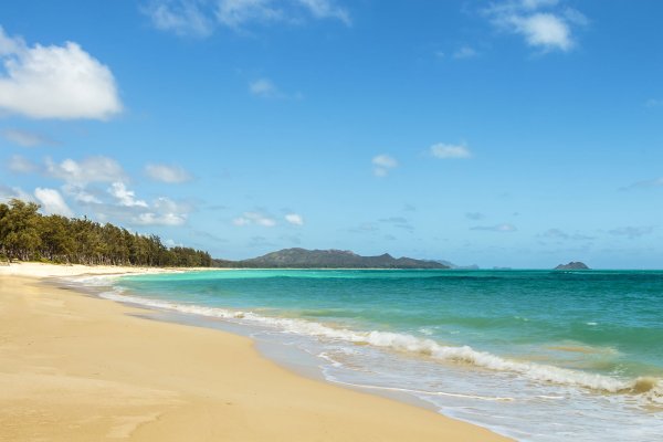 Waimanalo Beach on Oahu