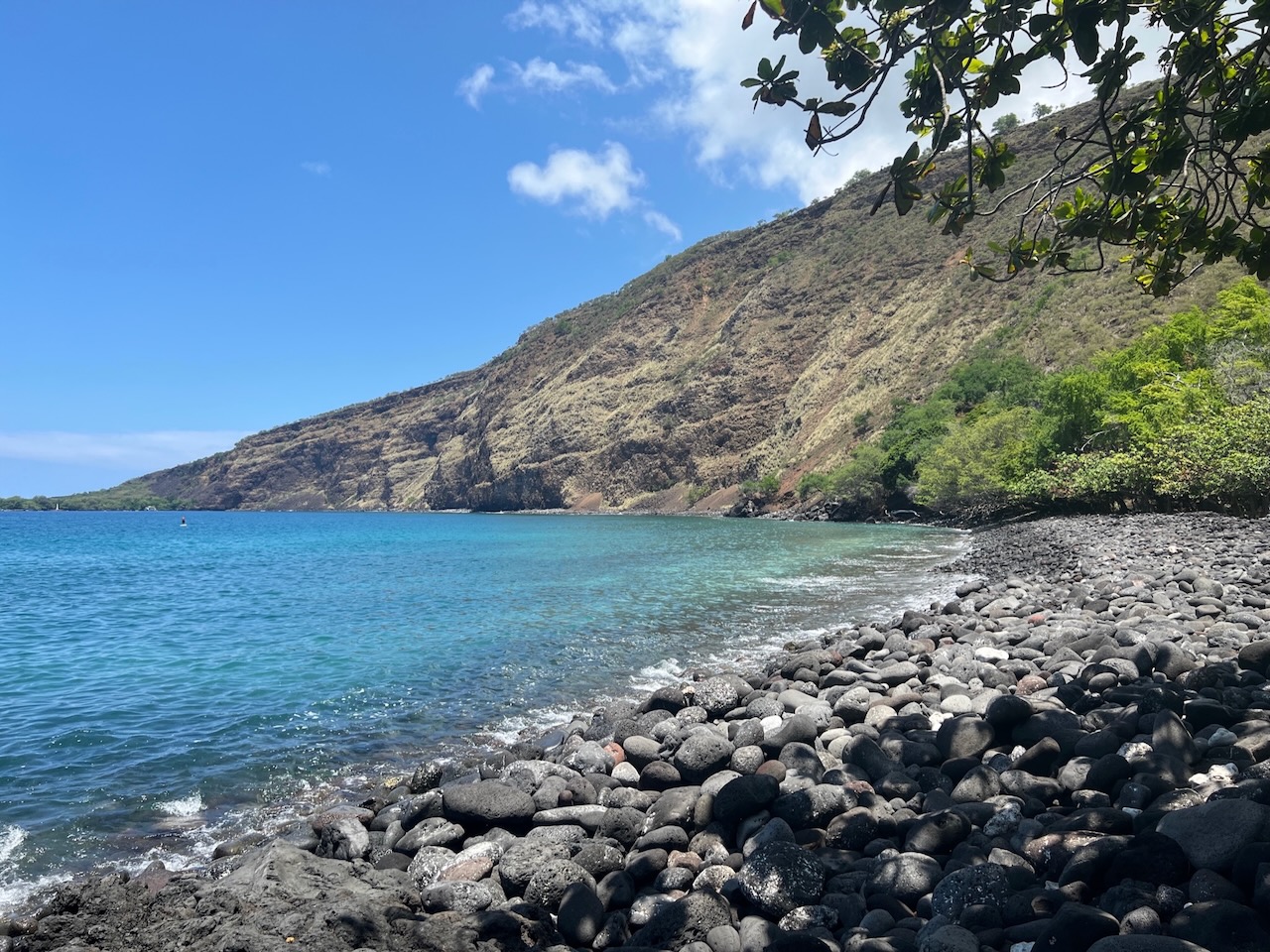 Kealakekua Bay from the upper road, South Kona, Big Island