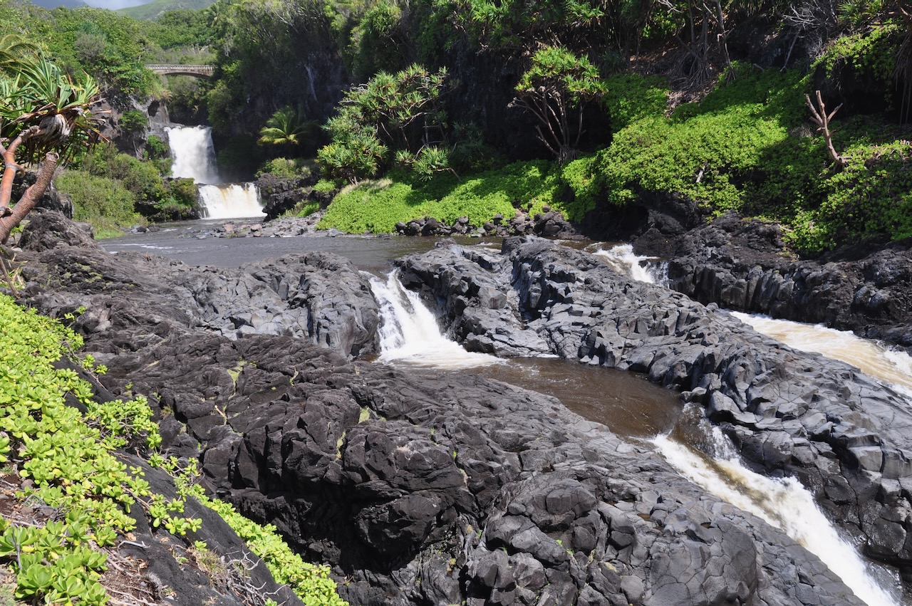 ʻŌheʻo Gulch tiered pools, Kīpahulu, Haleakalā NP